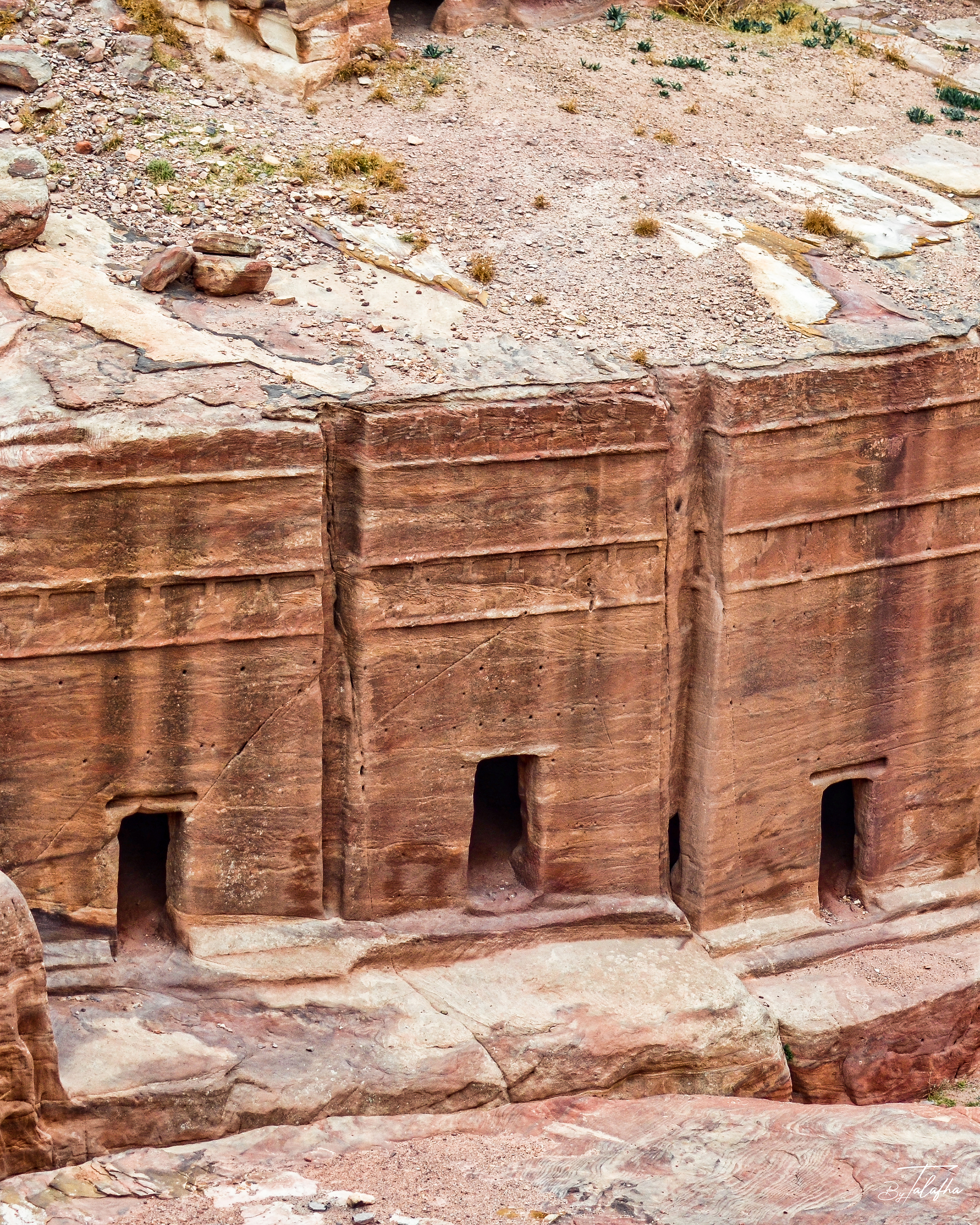 Pylon Tombs of Petra’s Theater Necropolis
